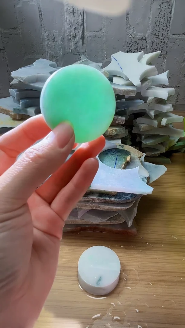 裸石翡翠天然翡翠A货余 南 520