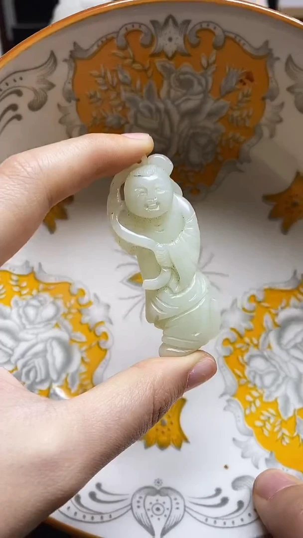 【闪购商品】瓷片瓷片瓷器 摆件1个