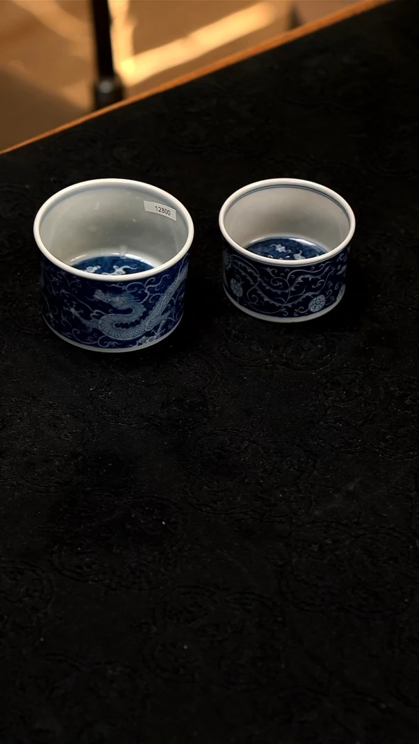 忘**你快雪时晴龙凤对杯