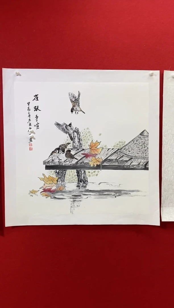 国画LQY丹李庆友老师作品