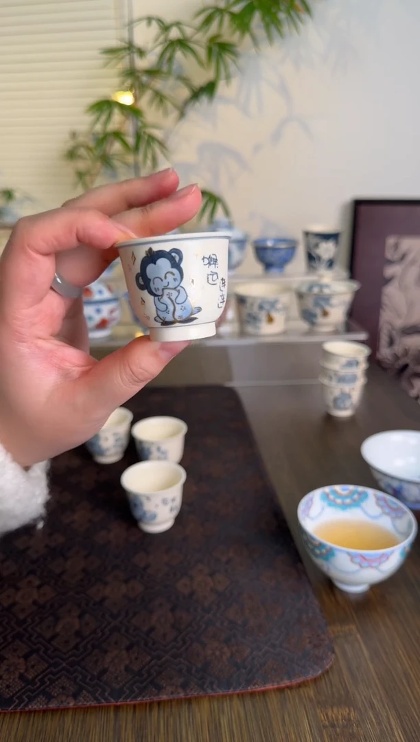 【闪购商品】景德镇手绘茶杯茶杯