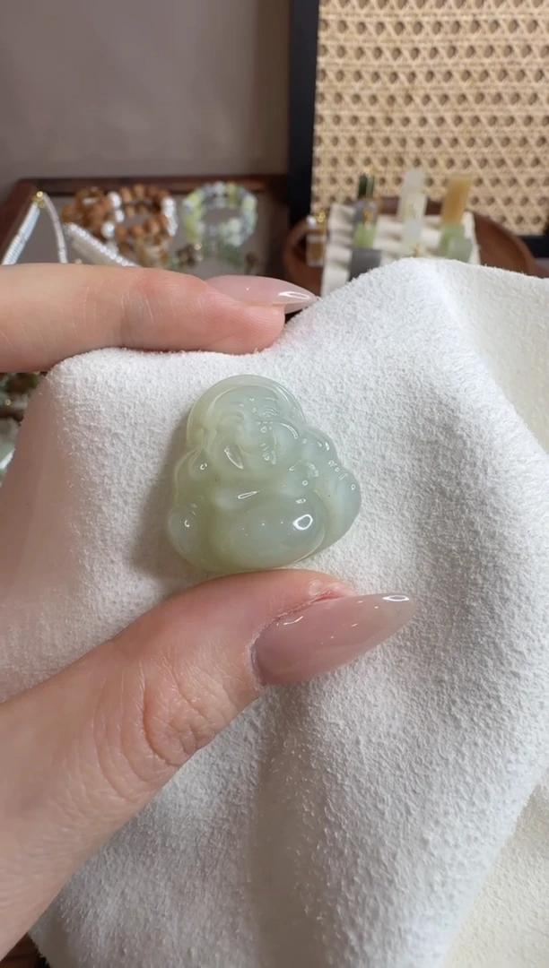 香榧木吊坠佛公....