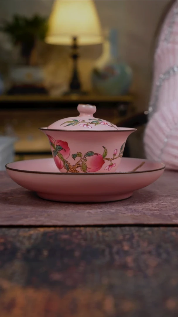 杯景德镇陶瓷杯碗柴烧多人