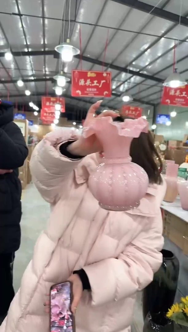 【闪购商品】玻璃于清花器M-早28