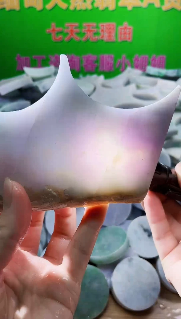 翡翠未镶嵌颈饰翡翠a货正品玉石606
