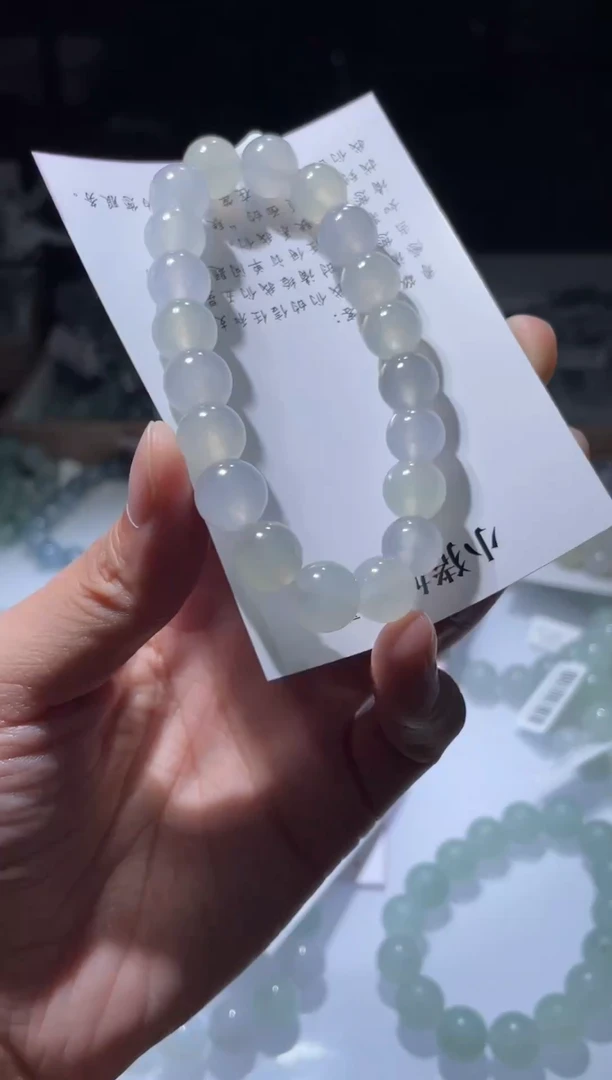 未镶嵌定制翡翠J****n翡翠手串
