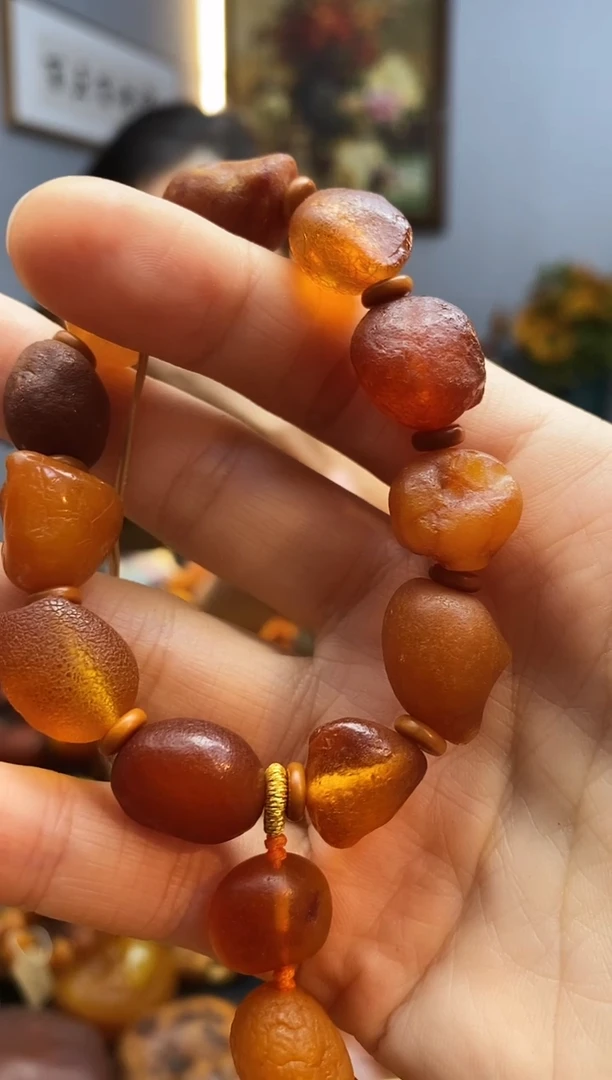 手串琥珀未镶嵌手串