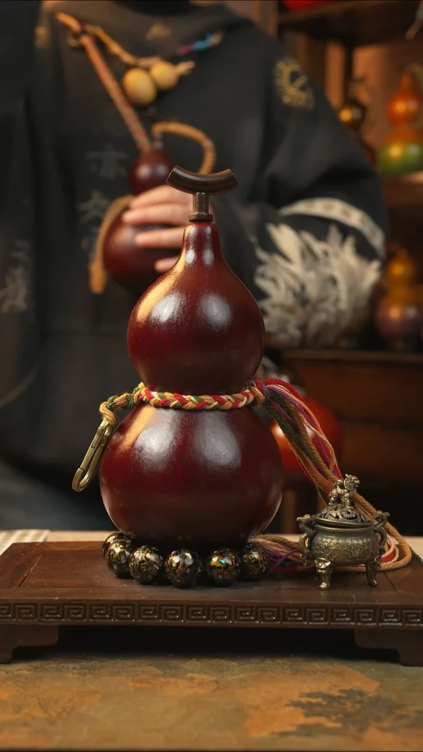 126大漆一物一拍记葫堂出品【不带手串】