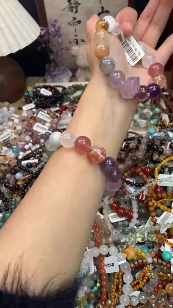 未镶嵌手链水晶476