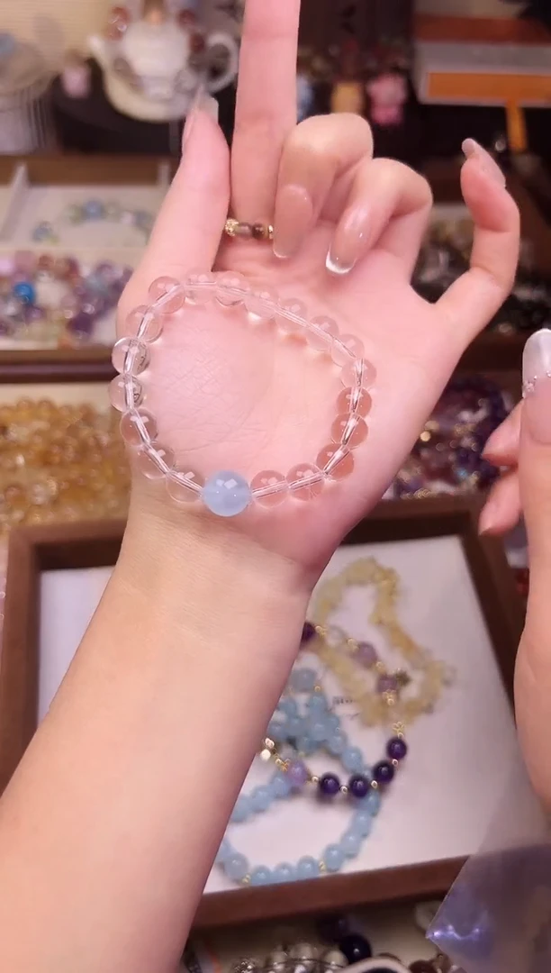 未镶嵌手串水晶云水瑶