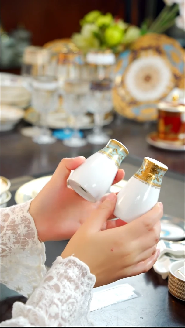 瓷片盐湖罐 2个  福利款