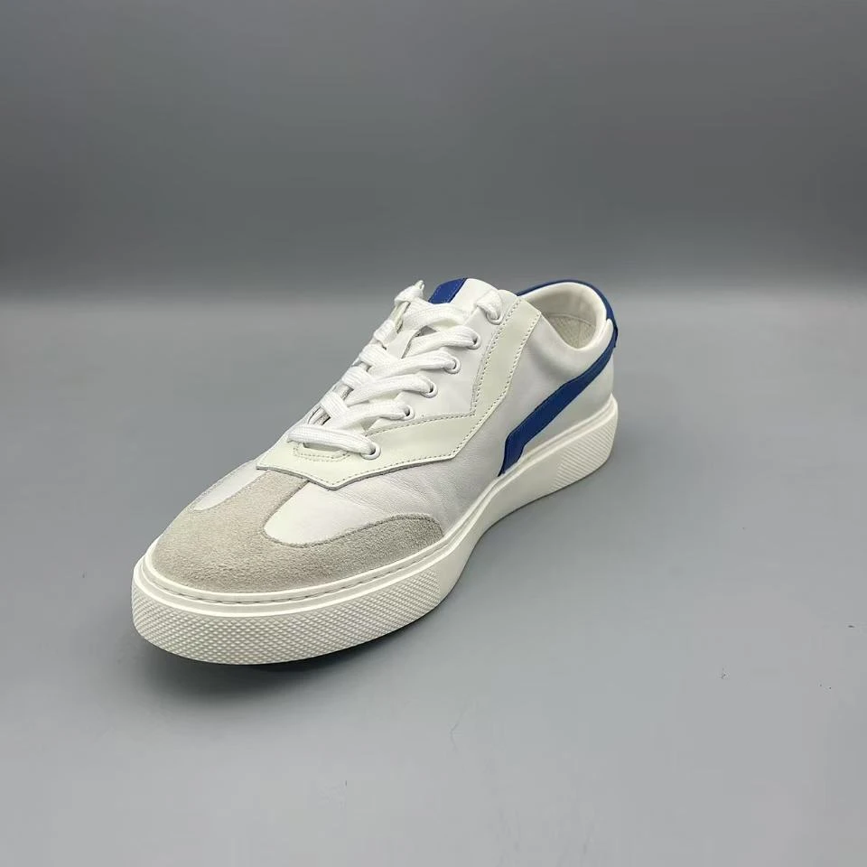 新款轻质厚底系带男士皮鞋休闲鞋C673