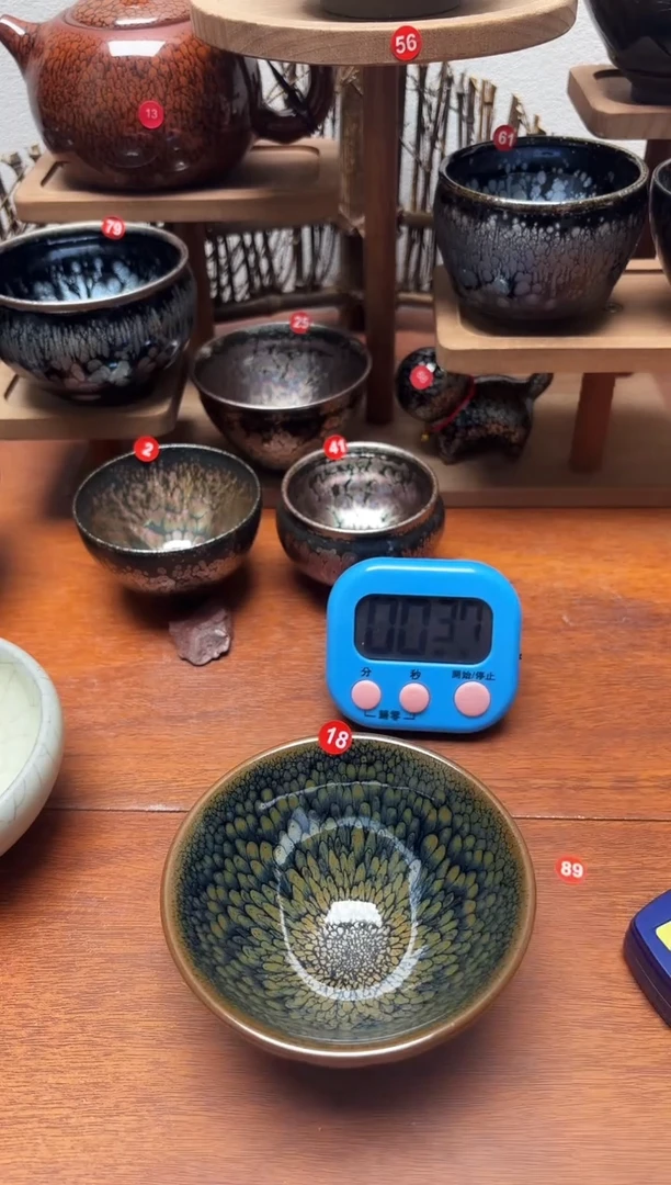 茶盏过*人18号建盏工匠茶器