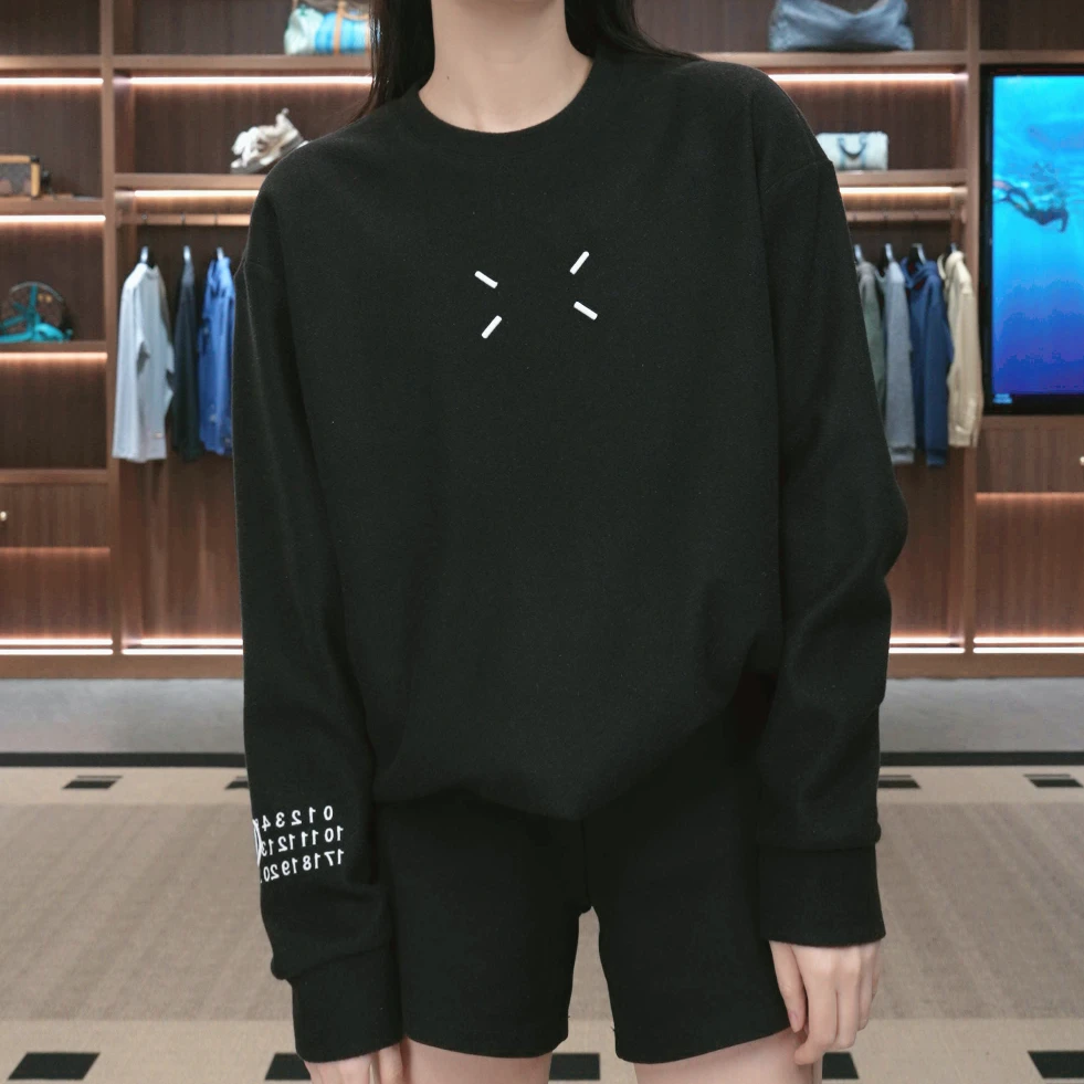 【绘尚D1LJ黛仪6120】通用休闲百搭情侣款个性卫衣 W256120