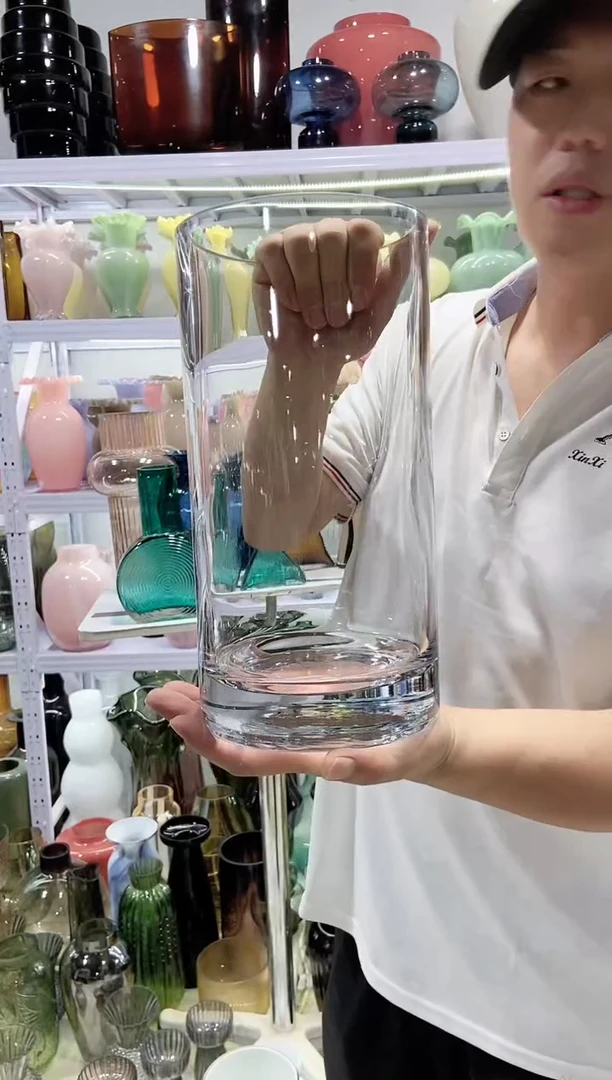 1530透明直筒花瓶