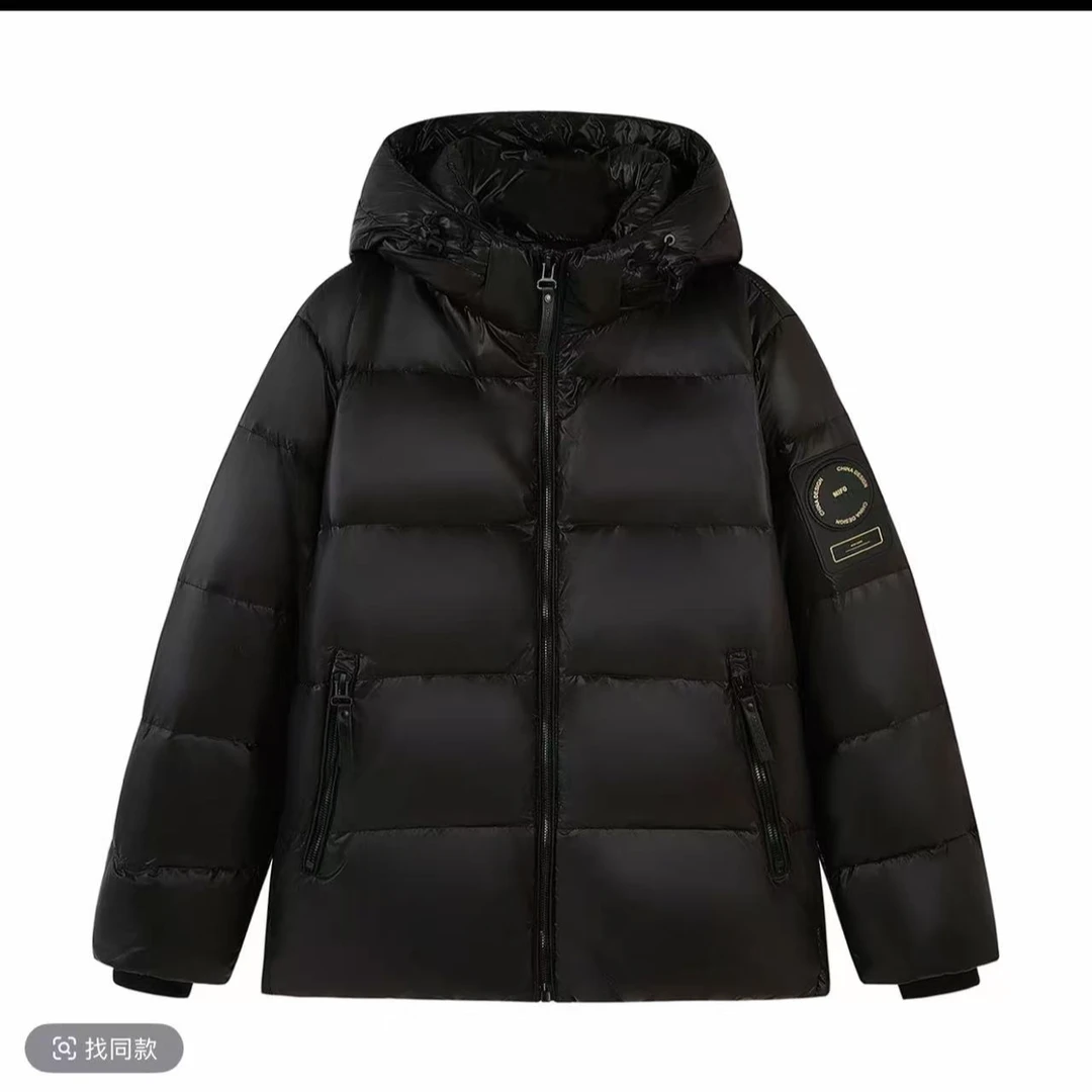 女优等品短款拉链拉链面包加厚冬季百搭宽松015