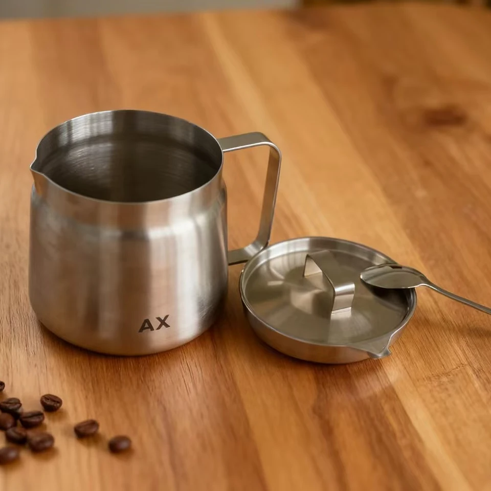 不锈钢大容量家用油壶 加厚带盖猪油罐