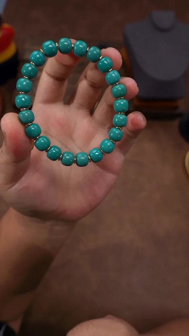 未镶嵌绿松石手串绿松石手串