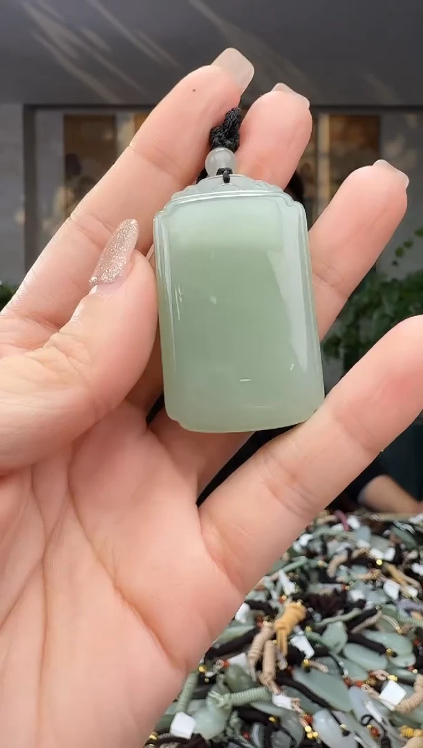 颈饰未镶嵌和田玉拍一发一多样性发货