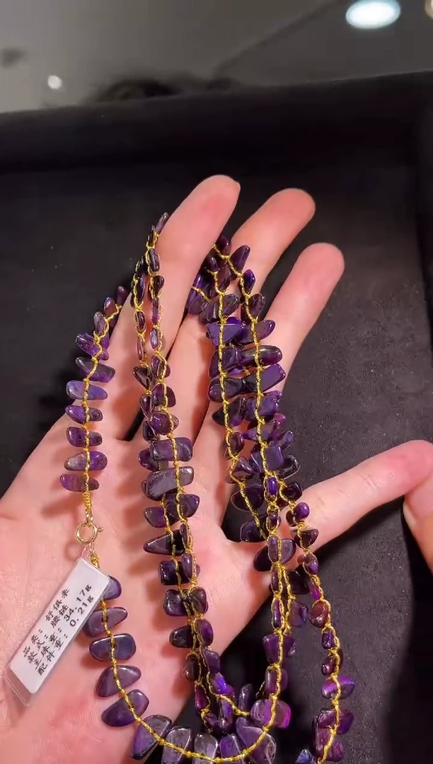 未镶嵌苏纪石（舒俱来）腰链南非舒俱来老矿