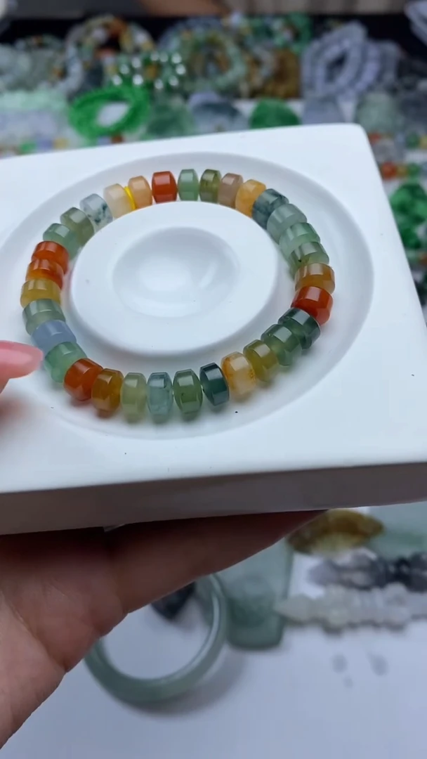 定制翡翠未镶嵌贝*毛货定制不退不换