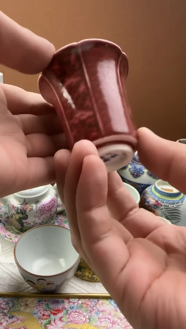 瓷片景德镇瓷器茶器茶杯