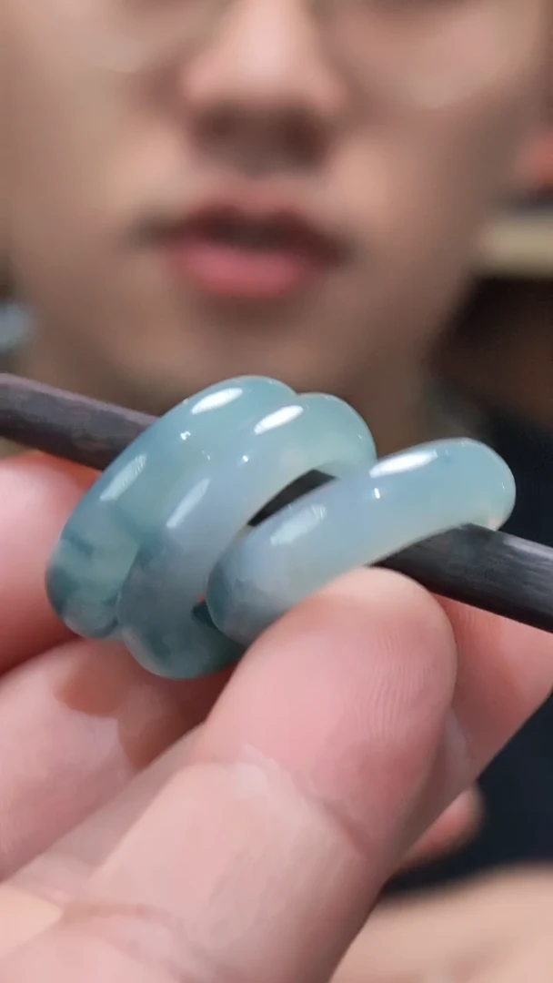 未镶嵌戒指翡翠17#翡翠指环YD多样性发其一