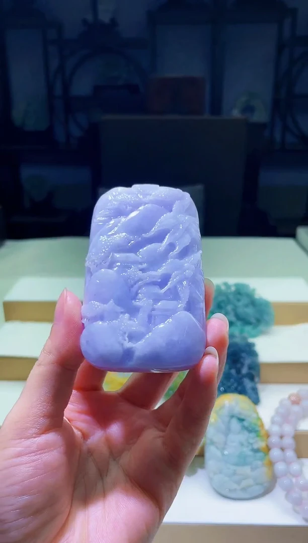 定制翡翠未镶嵌毛货08030164