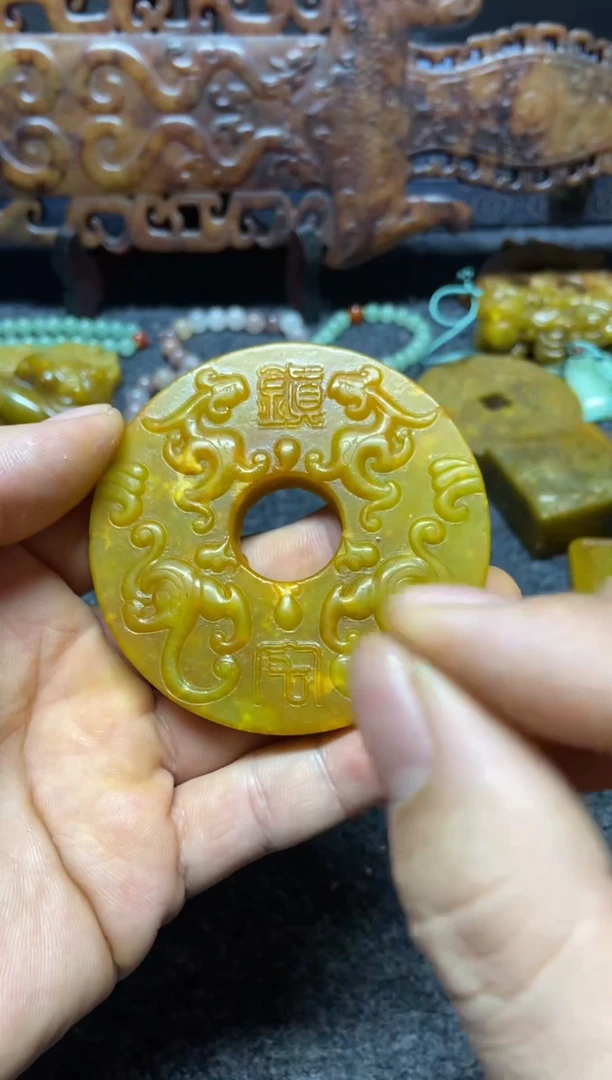 未镶嵌蛇纹石玉吊坠(不含链)玉溯阁直播间专用链接