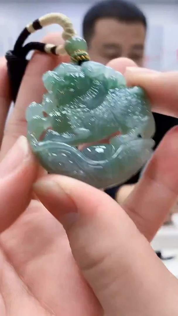 定制翡翠未镶嵌4898bb-毛货挂件12
