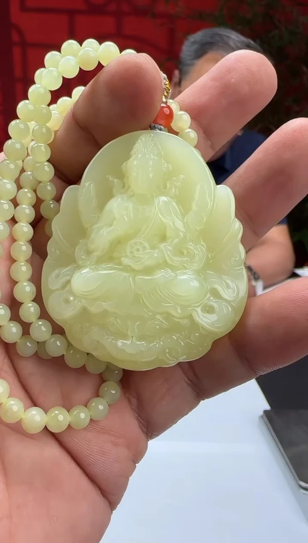 和田玉未镶嵌颈饰多样性发货1184