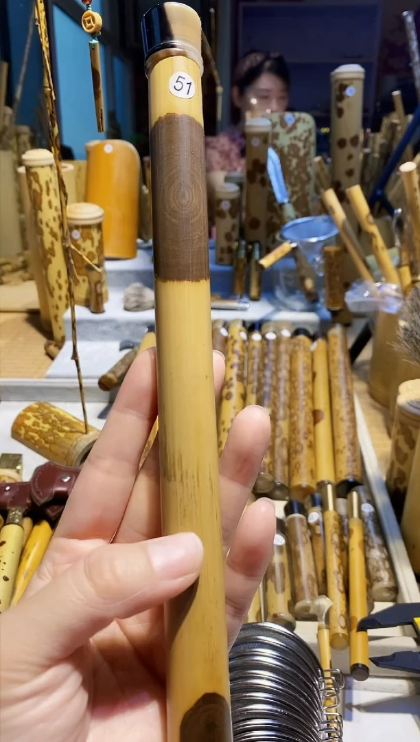 ?***?湘妃竹精品单花大花香筒一个