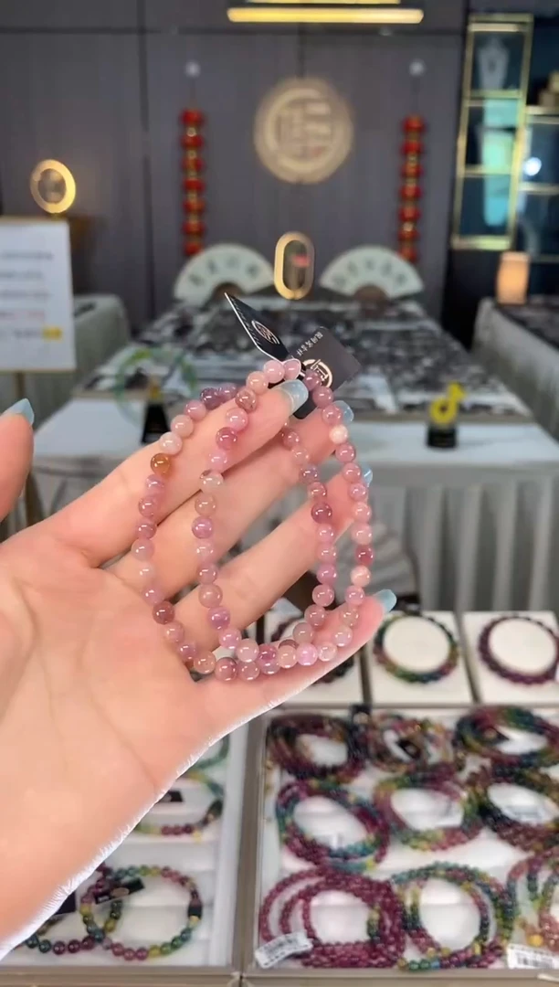 未镶嵌老矿碧玺单圈手串5mm+碧玺多样性发一条mz