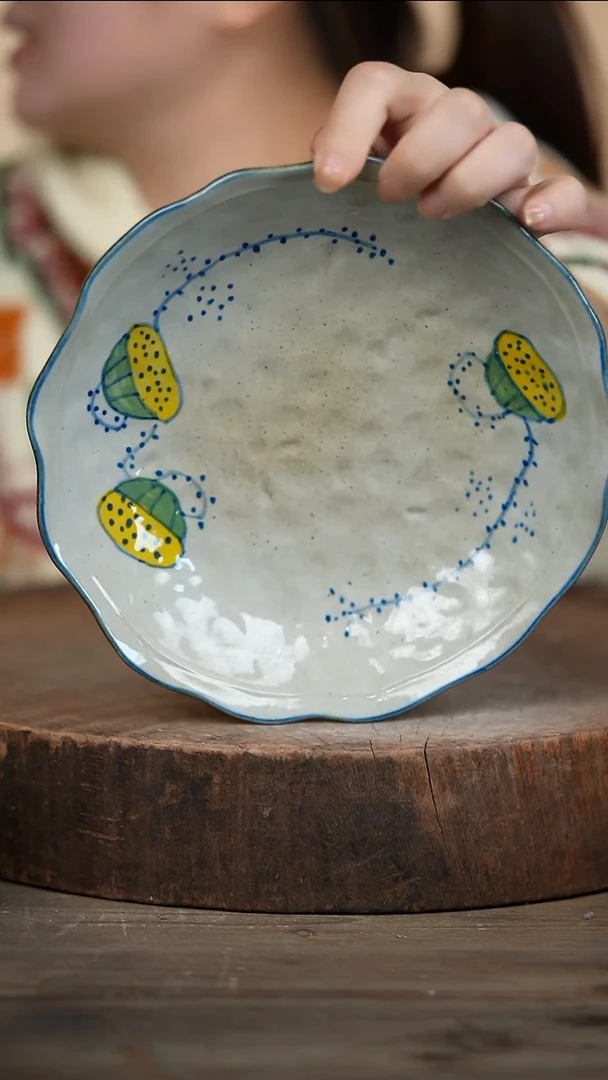 【闪购商品】瓷片景德镇高温釉下彩（食品级）