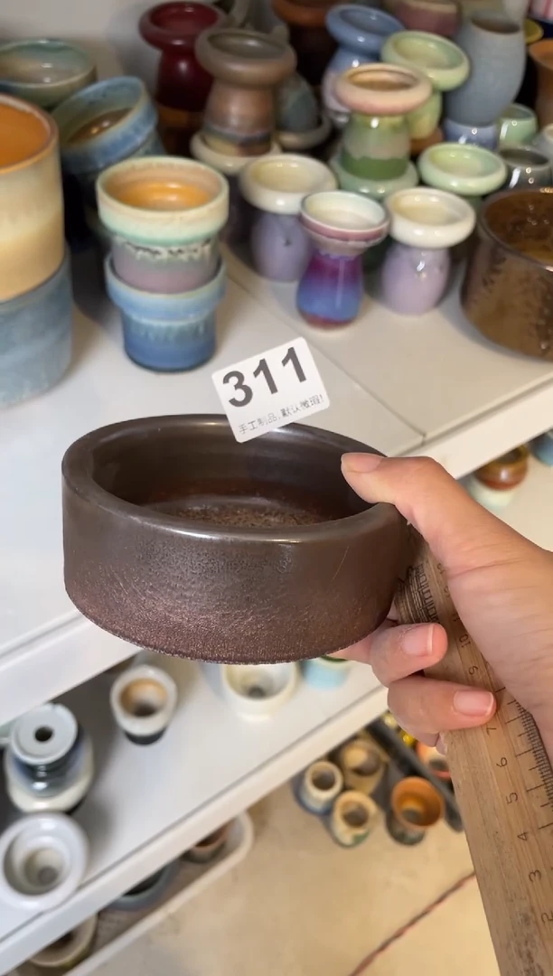 瓷片玄*兔311知木小芳花盆编号