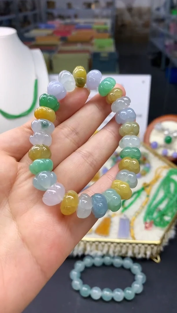 【闪购商品】翡翠颈饰未镶嵌翡翠手串|不退不换