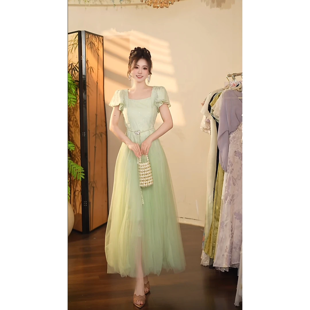 瑞瑞定制-1388（森系精灵）连衣裙P258