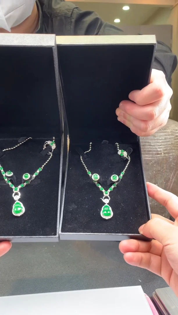 颈饰未镶嵌翡翠多样性发货（只发一套）*N38