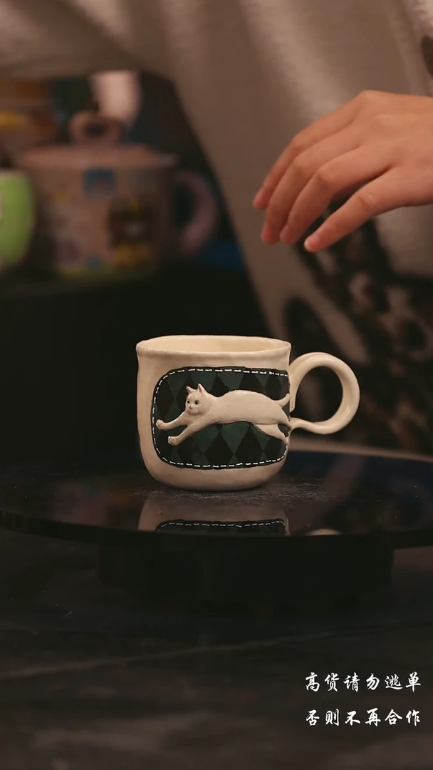 陶瓷景德镇可爱设计师款陶瓷