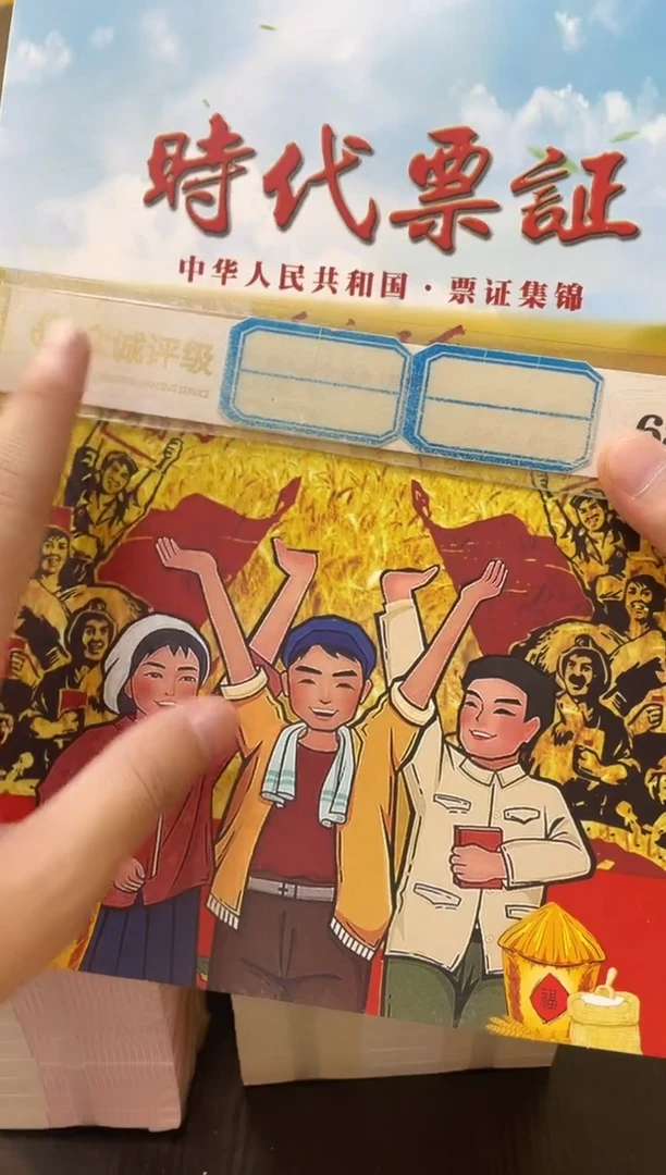 1973-1991年时代粮票-套装