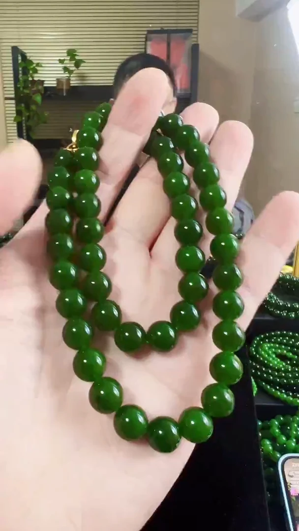 项链未镶嵌和田玉（碧玉）10