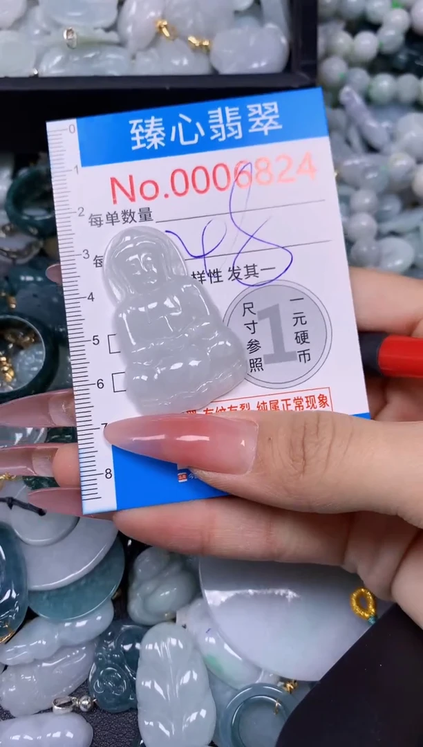 【闪购商品】翡翠颈饰未镶嵌含绳0006824