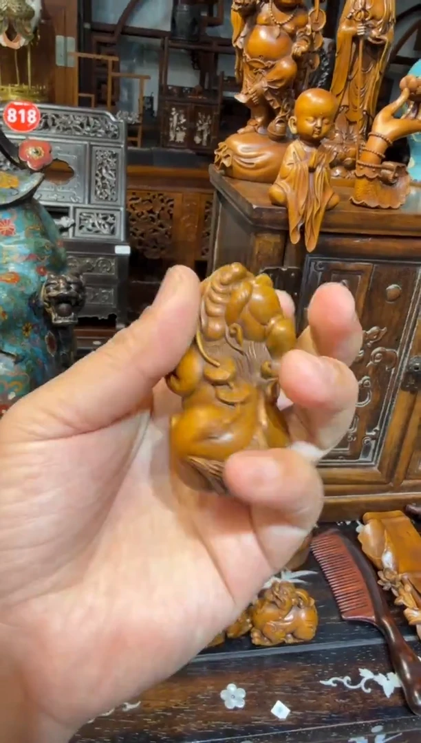 木黄杨木貔貅  68