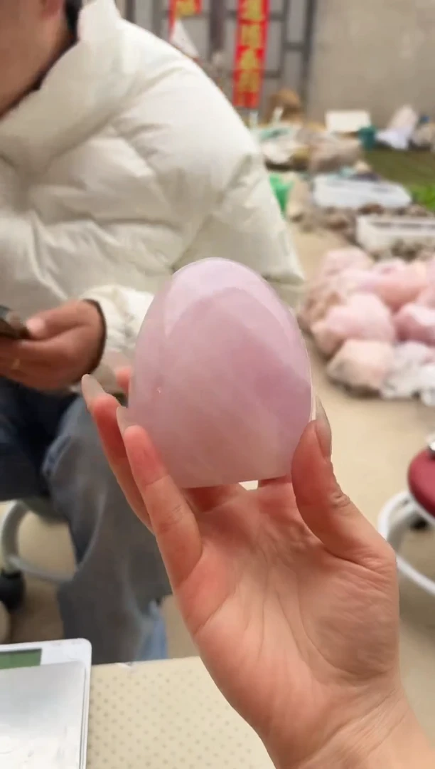 【闪购商品】摆件未镶嵌水晶粉水晶 505