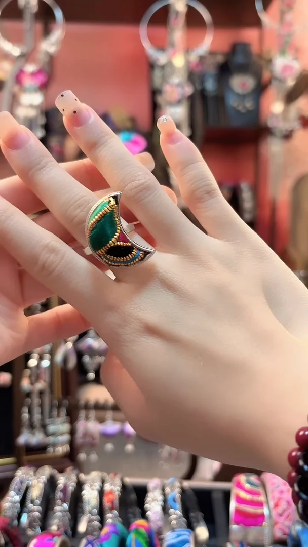 织绣 云织谣民族风精美饰品   152