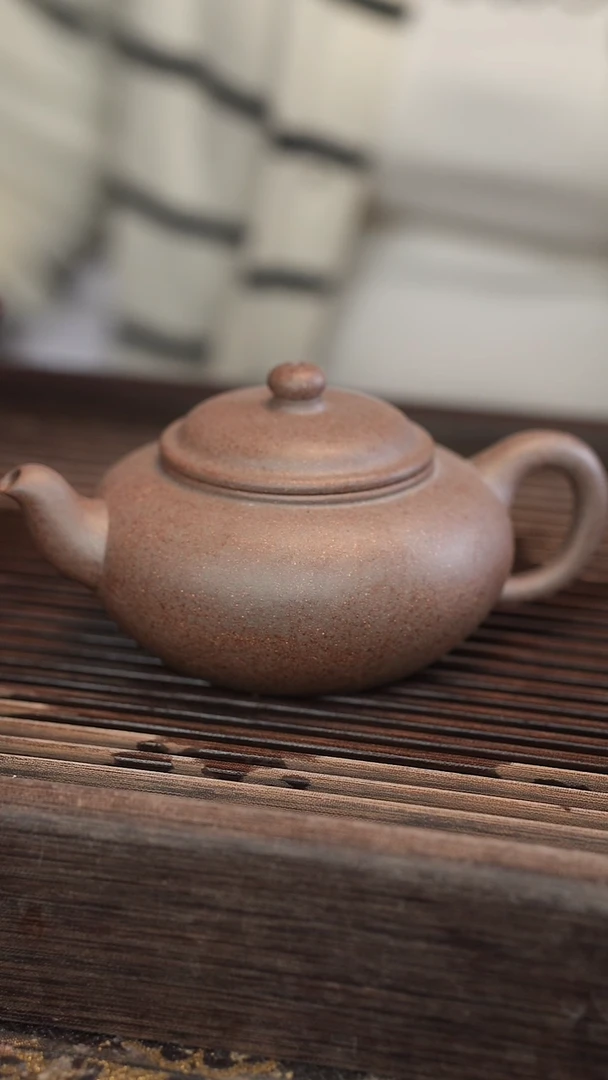 茶壶紫砂原矿手工制作260cc