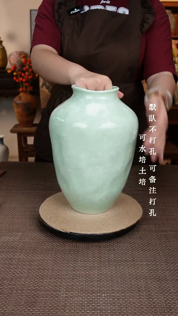 摆件039景德镇陶瓷花瓶
