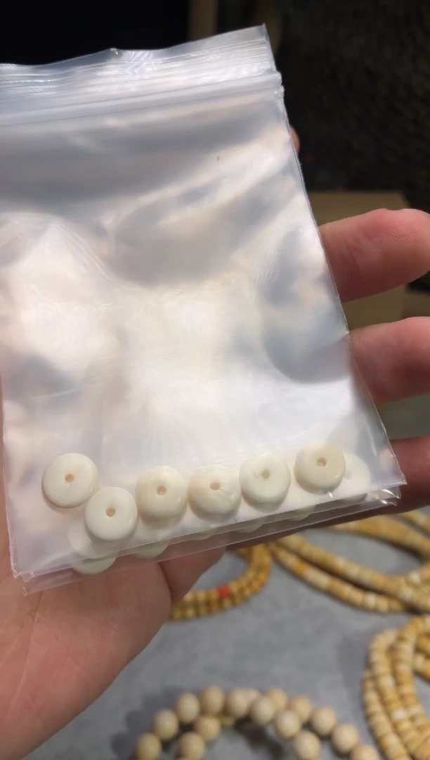 其他猛犸象牙C03 猛犸隔片6个 非完美