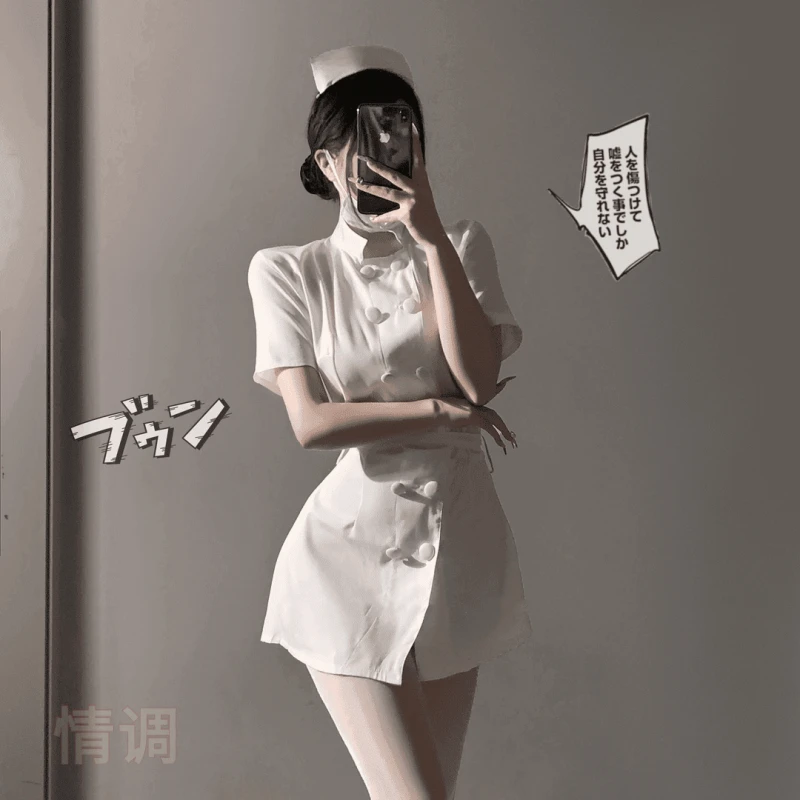 性感成人趣味制服禁欲系高级感套装足够骚气诱杀服饰护士女生战袍