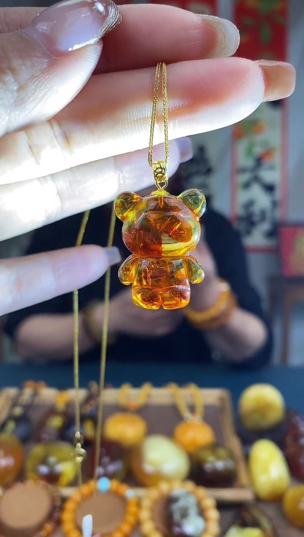 【闪购商品】琥珀裸石未镶嵌包邮